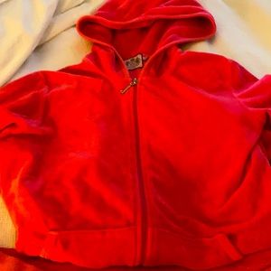 Bright pink retro juicy couture